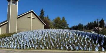 Millions of Israeli flags raised worldwide for October 7 amid record wave of antisemitism