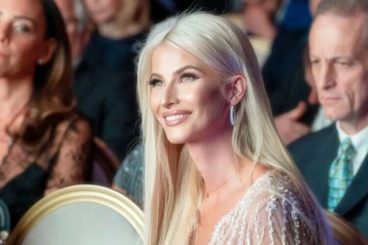 Former Miss Slovakia, Miriam Mattova attends the Yorkville Jewish Center Appreciation Gala on Tuesday, Oct. 28, 2025
