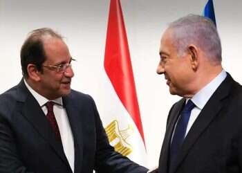 Prime Minister Benjamin Netanyahu and Egyptian Intelligence Director Abbas Kamel Netanyahu denies meeting Egyptian spy chief before October 7 massacre, ignoring documented past talks