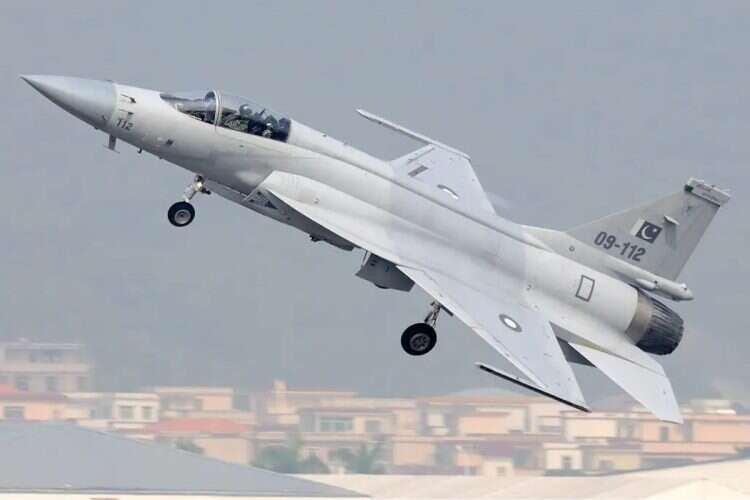 A JF-17 fighter jet of the Pakistani Air Force (Wikipedia)