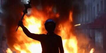 Amid violent unrest, French Jews are "living under threats almost like Israelis"