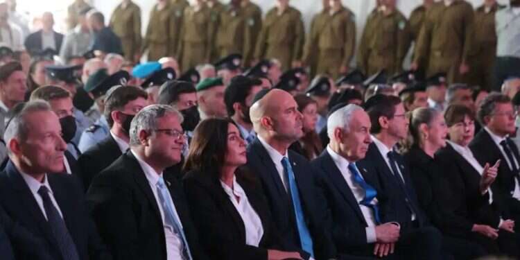 Netanyahu sends fiery warning to Hamas Iranian axis at Oct. 7 ceremony